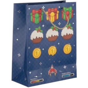 Retro Arcade Christmas Bag Large