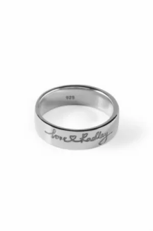 Ladies Radley Sterling Silver Love Radley Ring Size P RYJ4003-L