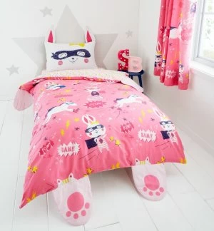 Catherine Lansfield Super Bunny Easycare Bedding Set Single