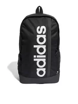 adidas Performance Essentials Linear Backpack, Black/White, Women