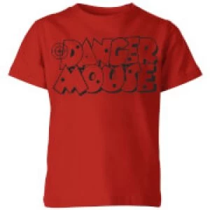 Danger Mouse Target Kids T-Shirt - Red - 3-4 Years