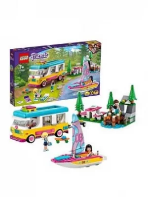 Lego Friends Forest Camper Van & Sailboat Set 41681