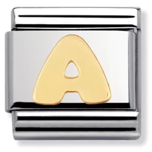 Nomination CLASSIC Gold Letters A Charm 030101/01