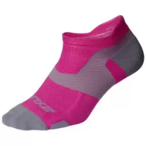 2XU Vectr Merino Light No Show Sock - Pink