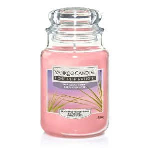 Yankee Candle Home Inspiration Pink Island Sunset Jar Candle
