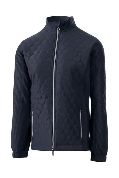 Island Green Padded Quilted jacket Navy