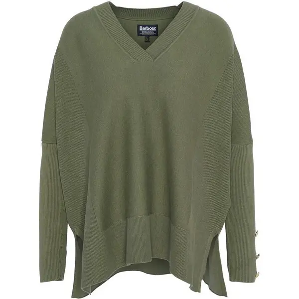 Barbour International Rouse Knitted Jumper - Green 12