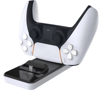 WHITE SHARK CLINCH Twin Docking Station - PS5, White