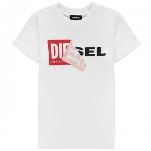 Diesel Dual T Shirt - White