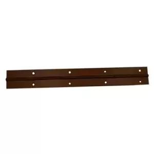 Airtic Metal Piano Hinge Gold Colour 30 x 240mm - Brown, Pack of 1