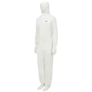 3M 4545L Protective suit 4545 Size: L White