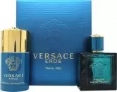 Versace Eros Gift Set 50ml Eau de Toilette + Deodorant Stick 75ml