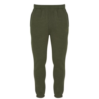 Slazenger Cuffed Fleece Jogging Pants Mens - Green