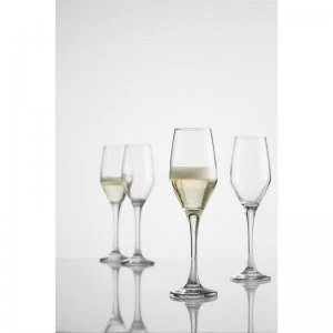 Majestic Set of 4 Champagne Flute Glasses