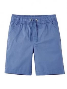 Joules Boys Huey Woven Short - Mid Blue Size 5 Years