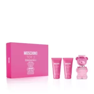 Moschino Toy 2 Bubblegum Gift Set 50ml Eau de Toilette + 50ml Bath & Shower Gel + 50ml Body Lotion