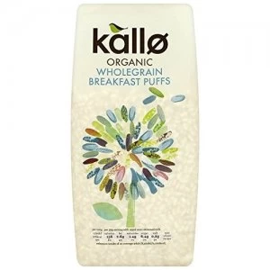 Kallo Organic Natural Puffed Rice Cereal 225g