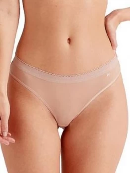 Pretty Polly Thong - Nude