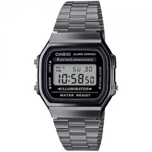 Casio A168WEgg-1AEF watch Quartz Wristwatch Male Grey