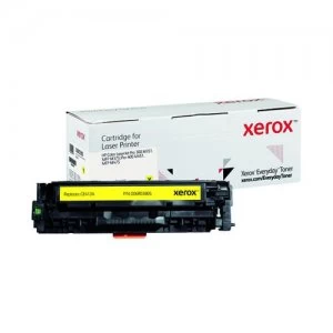 Xerox Everyday Replacement For CE412A Laser Toner Ink Cartridge Yellow 006R03805