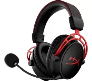 HYPERX Cloud Alpha Wireless Gaming Headset - Black & Red, Red,Black