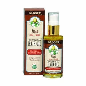Badger Hair Oil - Argan - Dry/Damaged Hair 59.1ml