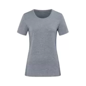Stedman Womens/Ladies Recycled Fitted T-Shirt (XL) (Denim)