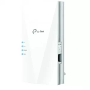 TP-LINK (RE500X) AX1500 Dual Band Wall-Plug WiFi Range Extender, 1 GB LAN, AP Mode, Tether App UK Plug