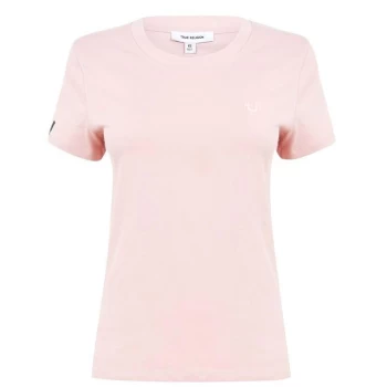 True Religion Horseshoe T Shirt - Pink
