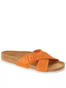 Birkenstock Siena Flat Sandals, Russet Orange, Size 6, Women