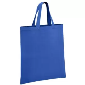 Brand Lab Organic Cotton Shopper Bag (One Size) (Royal Blue)
