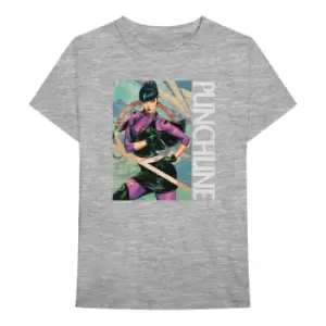 DC Comics - Punchline Unisex XX-Large T-Shirt - Grey