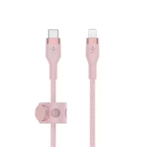 Belkin CAA011BT1MPK USB cable 1m USB C USB C/Lightning Pink