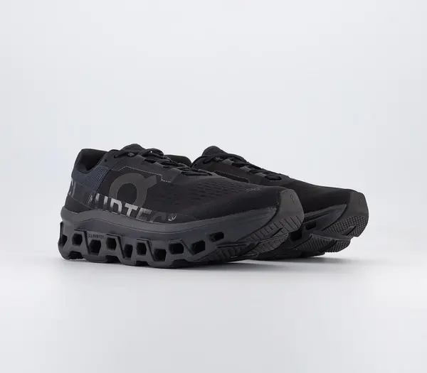 On Running Cloudmonster Trainers Black, 8