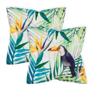 Streetwize Pair Of Toucan Scatter Cushions