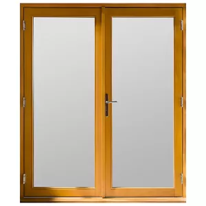 Jeld-wen Kinsley Hardwood French Doors Golden Oak Finish - 6ft