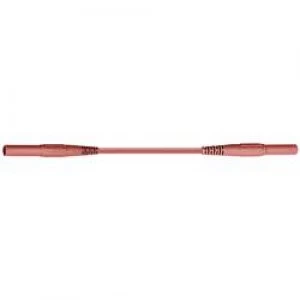 Safety test lead 1m Red Staeubli XMF 419
