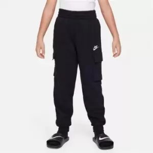 Nike Sportswear Club Fleece Big Kids Cargo Pants - Black