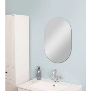Croydex Harrop Rounded Rectangular Mirror