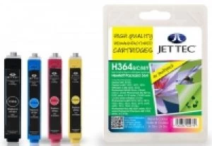 JetTech HP 364 Black and Tri Colour Ink Cartridge