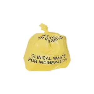 Slingsby 80L Yellow Clinical Waste Bag