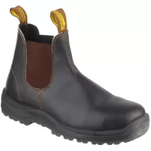 Blundstone 192 Industrial Safety Boot Unisex Stout Brown UK Size 12