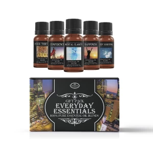 Mystic Moments Everyday Essentials Essential Oils Blend Gift Pack