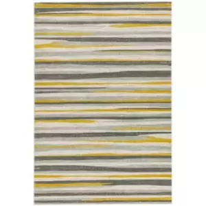 Asiatic Carpets Colt Machine Woven Rug Stripe Mustard - 200 x 290cm