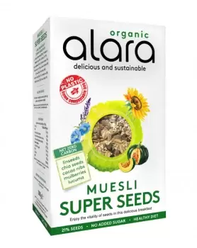 Alara Organic Super Seeds Muesli - 500g