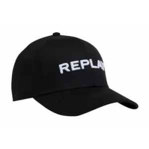 Replay Logo Cap - Black
