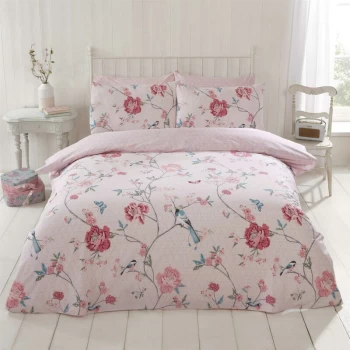 Home Furnishings, Polycotton, Pink, Single - Rapport