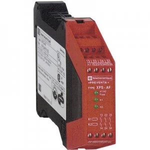 Safety relay XPSAF5130 Schneider Electric Operating voltage: 24 V DC, 24 V AC 3 change-overs (W x H x D) 22.5 x 99 x 114mm