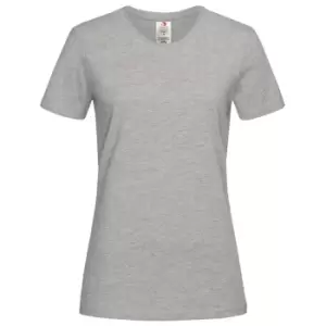 Stedman Womens/Ladies Classic Organic T-Shirt (M) (Heather Grey)