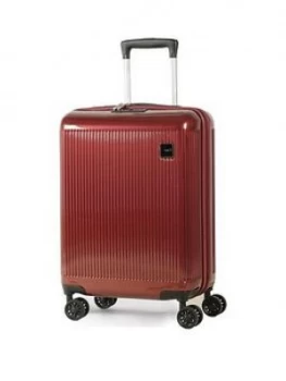 Rock Luggage Windsor Carry-On 8-Wheel Suitcase - Burgundy